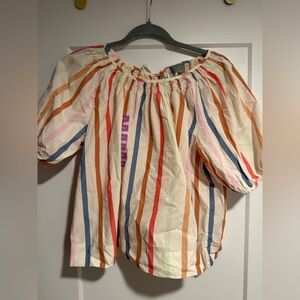 NWT Striped Blouse